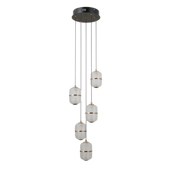 LED Полилей Alani PND-34375-5-BK Italux 28W 3000K | Osvetlenieto.bg
