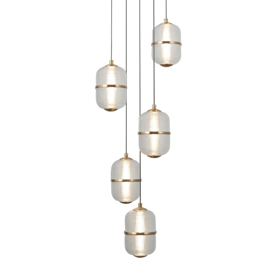 LED Полилей Alani PND-34375-5-HBR Italux 28W 3000K | Osvetlenieto.bg