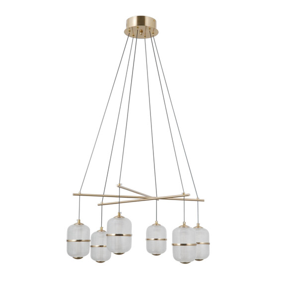 LED Полилей Alani PND-34375-6-HBR Italux 32W 3000K | Osvetlenieto.bg
