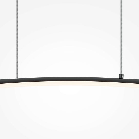 LED Полилей Curve MOD243PL-L18BK Maytoni 15W 3000K-4000K | Osvetlenieto.bg