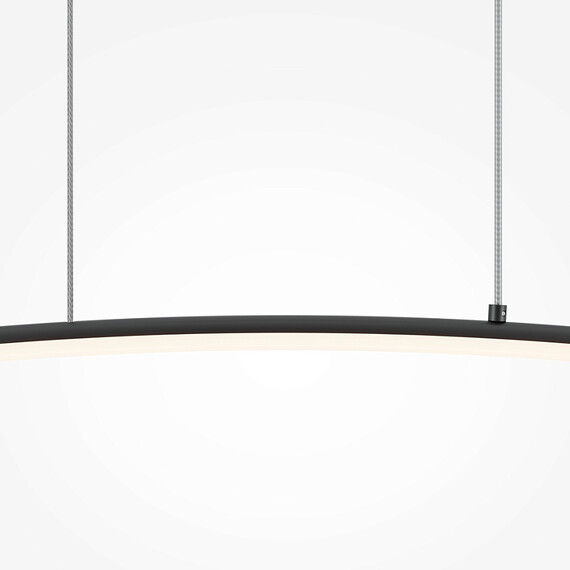 LED Полилей Curve MOD243PL-L18BK Maytoni 15W 3000K-4000K | Osvetlenieto.bg