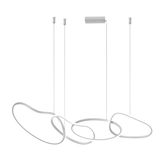 LED Полилей Fonte PND-22412-S4-WH Italux 40W 3000K-6000K | Osvetlenieto.bg