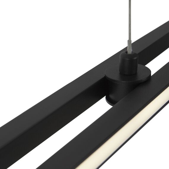 LED Полилей Halo MOD005PL-L48BK Maytoni 48W 3000K-4000K | Osvetlenieto.bg