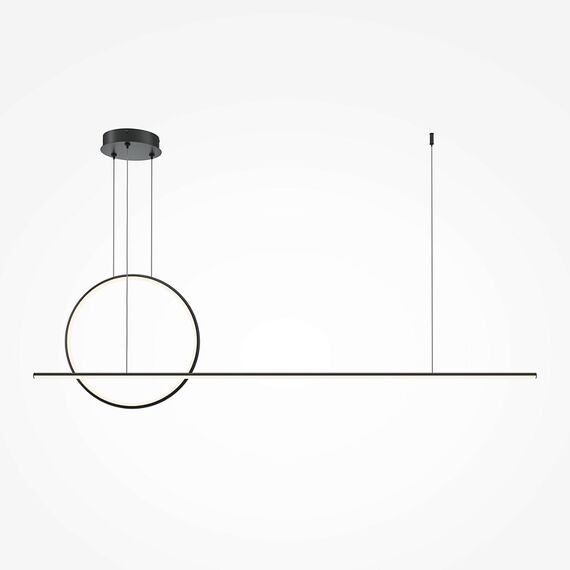 LED Полилей Halo MOD247PL-L49BK Maytoni 40W 3000K-4000K | Osvetlenieto.bg