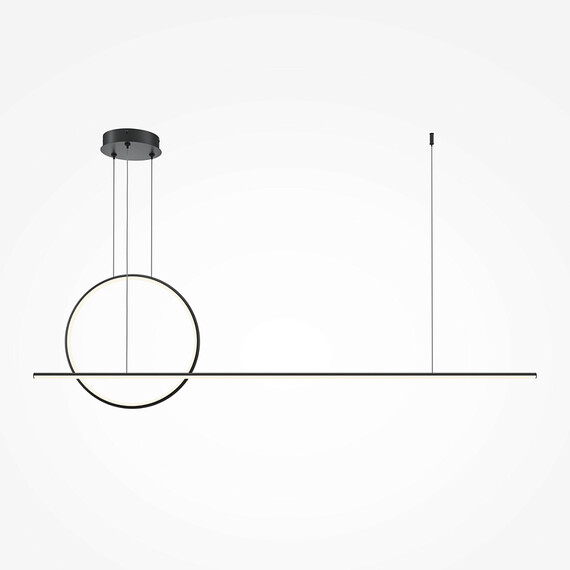 LED Полилей Halo MOD247PL-L49BK Maytoni 40W 3000K-4000K | Osvetlenieto.bg