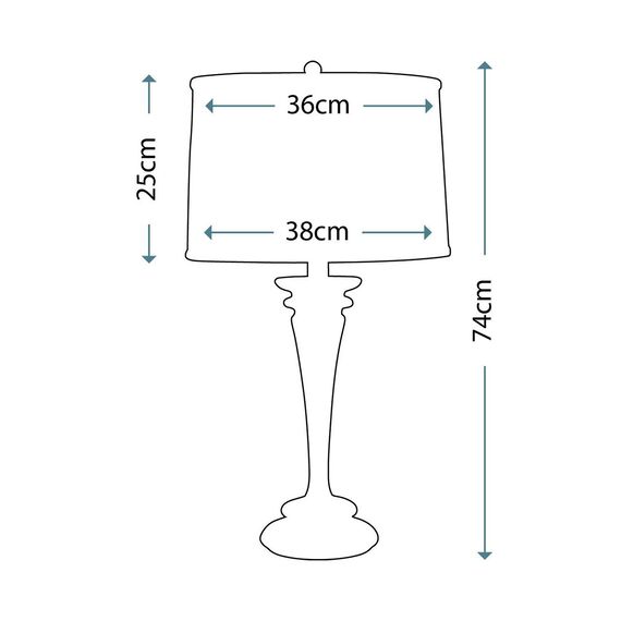 Настолна лампа Brooklyn 1xE27 Stiffel Polished Nickel Stiffel SF-BROOKLYN | Osvetlenieto.bg