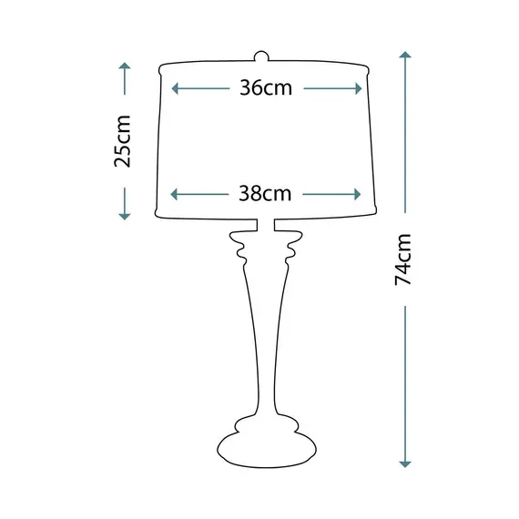Настолна лампа Brooklyn 1xE27 Stiffel Polished Nickel Stiffel SF-BROOKLYN | Osvetlenieto.bg
