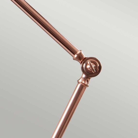 Настолна лампа Provence 1xE27 Polished Copper Elstead Lighting PV-TL-CPR | Osvetlenieto.bg