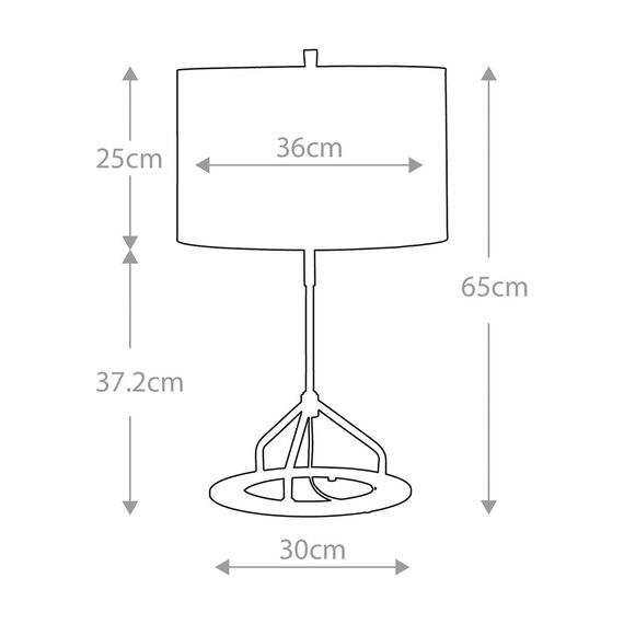 Настолна лампа Vicenza 1xE27 White Polished Nickel Elstead Lighting VICENZA-TL-GPN | Osvetlenieto.bg