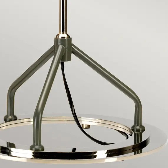 Настолна лампа Vicenza 1xE27 White Polished Nickel Elstead Lighting VICENZA-TL-GPN | Osvetlenieto.bg