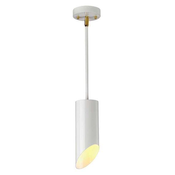 Пендел Quinto 1xE27 White Aged Brass Elstead Lighting QUINTO1P-WAB | Osvetlenieto.bg