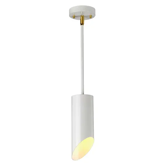Пендел Quinto 1xE27 White Aged Brass Elstead Lighting QUINTO1P-WAB | Osvetlenieto.bg