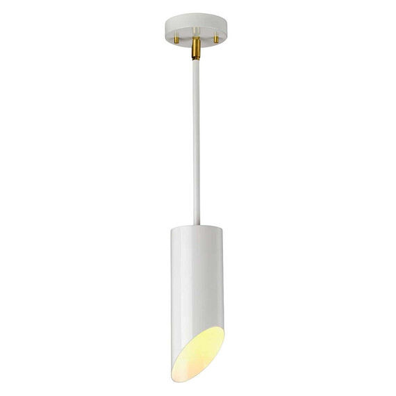 Пендел Quinto 1xE27 White Aged Brass Elstead Lighting QUINTO1P-WAB | Osvetlenieto.bg