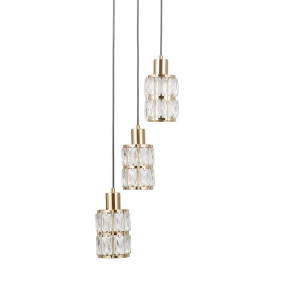 Полилей Alma PND-40668-3-HBR Italux 3xE27 | Osvetlenieto.bg