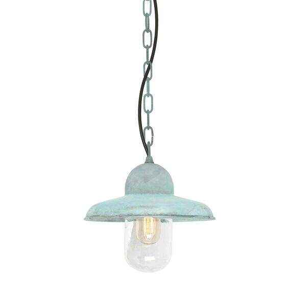 Външна висяща лампа Somerton 1xE27 Verdigris Elstead Lighting SOMERTON-CH-V | Osvetlenieto.bg