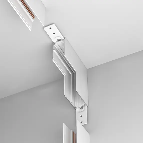 Вертикален ъгъл магнитна шина за открит монтаж бял Exility TRA034ICL-41W Maytoni | Osvetlenieto.bg