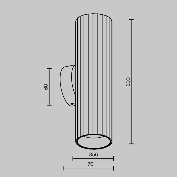 Аплик Calipso C106WL-02-GU10-W Maytoni 2xGU10 | Osvetlenieto.bg
