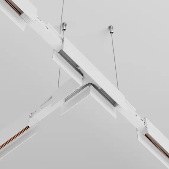 Електрически Т-конектор магнитна шина бял Exility TRA034CWT-42W-DE Maytoni | Osvetlenieto.bg