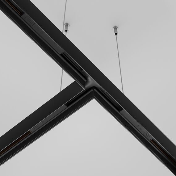 Електрически Т-конектор за магнитна шина Exility TRA034CWT-42B-DE Maytoni | Osvetlenieto.bg