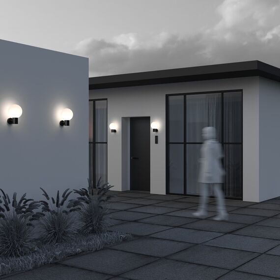 Фасаден аплик Bold O598WL-01B Maytoni 1xE27 IP54 | Osvetlenieto.bg