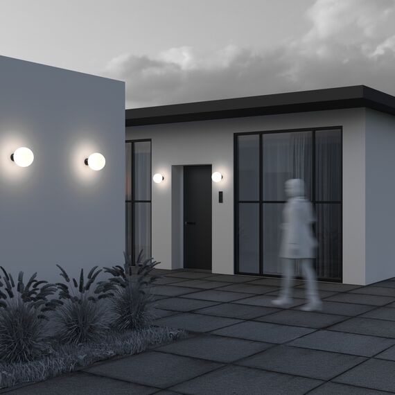 Фасаден аплик Bold O598WL-01B1 Maytoni 1xE27 IP54 | Osvetlenieto.bg