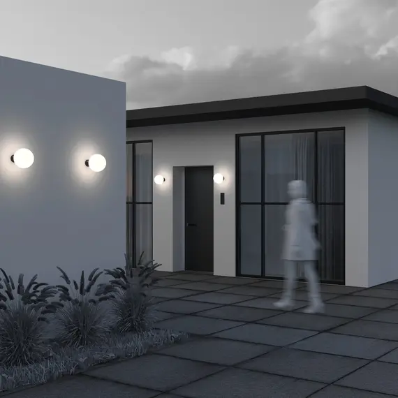 Фасаден аплик Bold O598WL-01B1 Maytoni 1xE27 IP54 | Osvetlenieto.bg