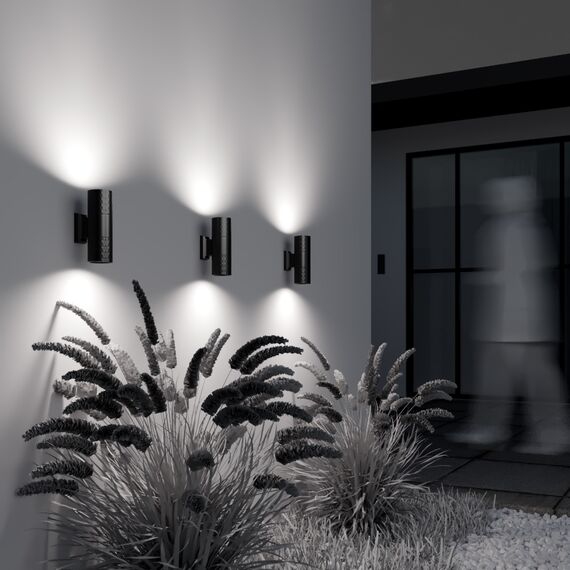 Фасаден аплик Bowery O583WL-02B Maytoni 2xGU10 IP54 | Osvetlenieto.bg