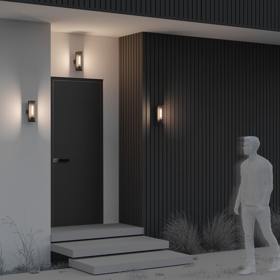 Фасаден аплик Conf O451WL-01GF Maytoni 1xE27 IP54 | Osvetlenieto.bg