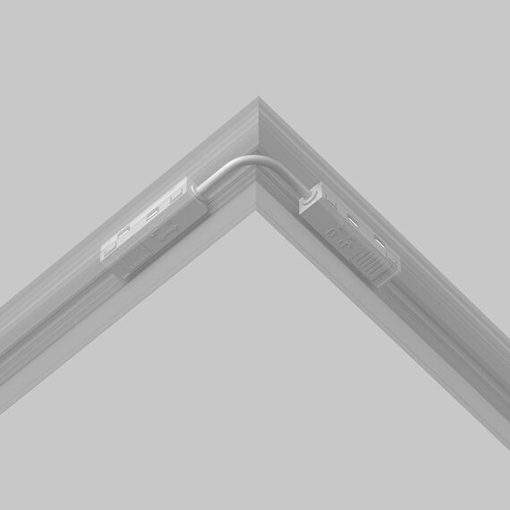 Ъглов захранващ конектор за магнитна шина бял Exility TRA034CPC-42W-15-1 Maytoni | Osvetlenieto.bg