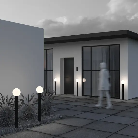 Градинска лампа Bold O598FL-01B Maytoni 1xE27 IP54 | Osvetlenieto.bg