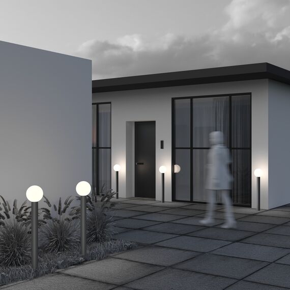 Градинска лампа Bold O598FL-01GR Maytoni 1xE27 IP54 | Osvetlenieto.bg