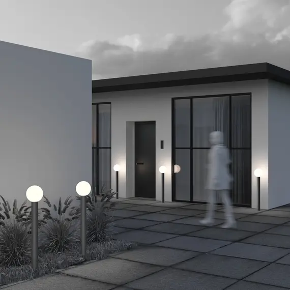 Градинска лампа Bold O598FL-01GR Maytoni 1xE27 IP54 | Osvetlenieto.bg