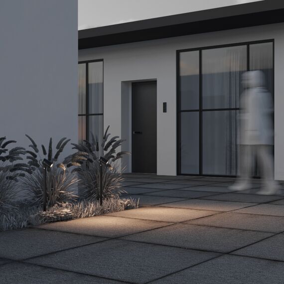 Градинска лампа Scope O025FL-01B1 Maytoni 1xGU10 | Osvetlenieto.bg