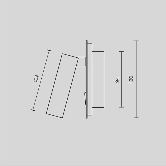 LED Аплик Los 176 C175-WL-01-6W-W Maytoni 9W 3000K | Osvetlenieto.bg