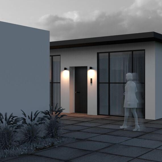 LED Фасаден аплик Shim O303WL-L5GF3K Maytoni 5W 3000K | Osvetlenieto.bg