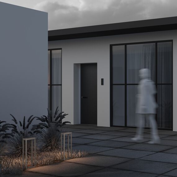 LED Градинска лампа Pir OSL456FL-L2GF3K Maytoni 2W 3000K | Osvetlenieto.bg