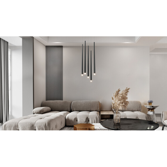 LED Пендел Cascade MOD132PL-L18BK Maytoni 19W 3000-4000K | Osvetlenieto.bg