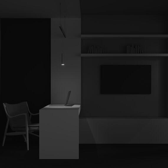 LED Пендел за магнитна шина Exility-thin Focus LED TR041-4-12WTW-DD-W Maytoni 12W 2700-6000K | Osvetlenieto.bg