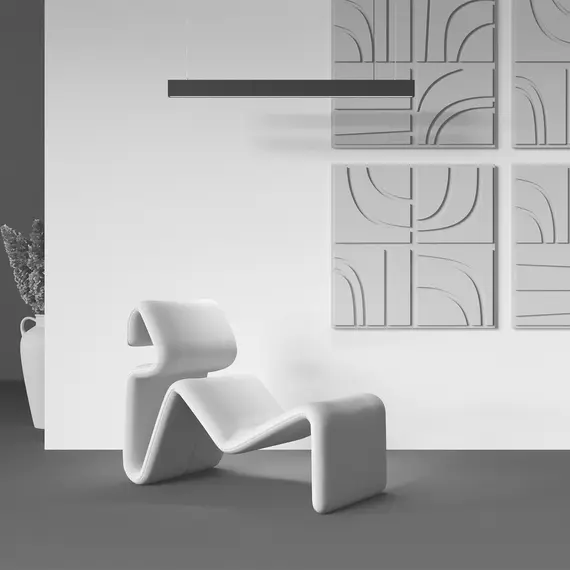 LED Полилей BASIS P051PL-36W2.7-6K-B Maytoni 36W 2700-6000K | Osvetlenieto.bg