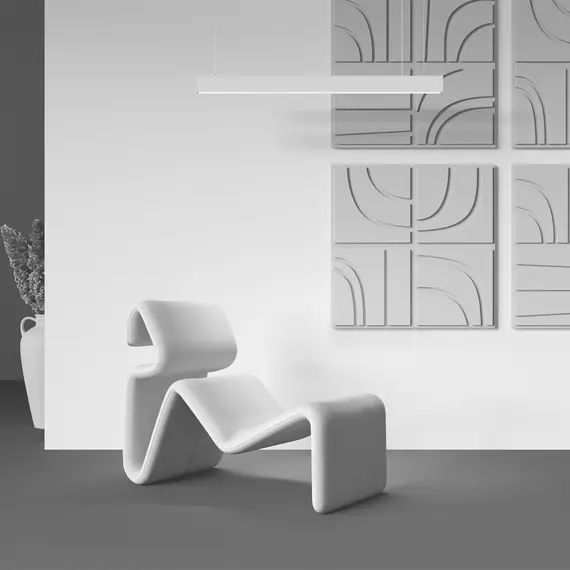 LED Полилей BASIS P051PL-36W2.7-6K-W Maytoni 36W 2700-6000K | Osvetlenieto.bg