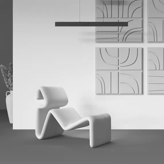 LED Полилей Ephoria P109PL-36W2.7-6K-B Maytoni 36W 2700-6000K | Osvetlenieto.bg