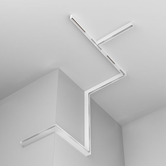 Магнитна шина за открит монтаж бяла 2 метра  Exility TRX034-412W Maytoni | Osvetlenieto.bg