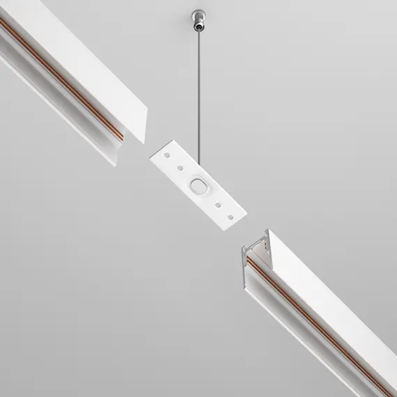 Механичен конектор магнитна шина за открит монтаж Exility TRA034C-21W Maytoni | Osvetlenieto.bg