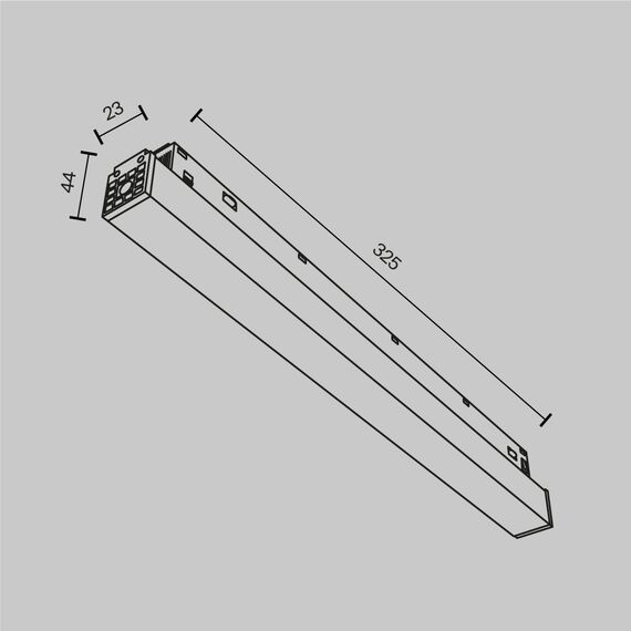 Захранване за вграждане черно Exility TRX034DR4-200B-1 Maytoni 200W 48V | Osvetlenieto.bg