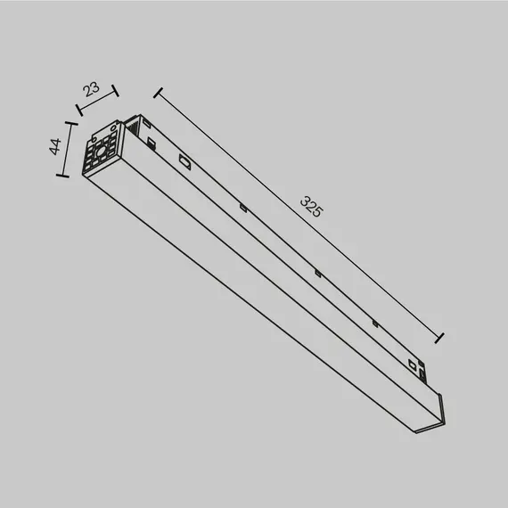 Захранване за вграждане черно Exility TRX034DR4-200B-1 Maytoni 200W 48V | Osvetlenieto.bg