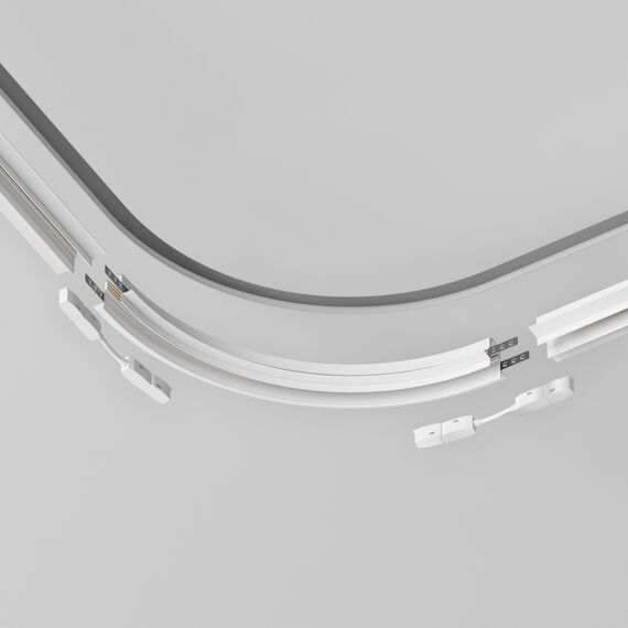 С-конектор магнитна шина за вграждане бял Exility TRA044-angle.12W Maytoni | Osvetlenieto.bg