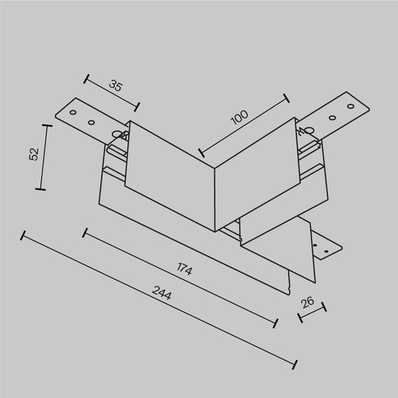 Т-конектор магнитна шина за открит монтаж бял Exility TRA034CT-41W-DE Maytoni | Osvetlenieto.bg Т-конектор магнитна шина за открит монтаж бял Exility TRA034CT-41W-DE Maytoni | Osvetlenieto.bg