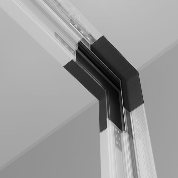 Вертикален L-конектор магнитна шина за вграждане Exility TRA034ICL-42.12B Maytoni | Osvetlenieto.bg