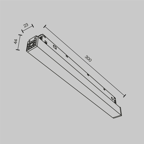 Захранване за вграждане черно Exility TRX034DR4-100B-1 Maytoni 100W 48V | Osvetlenieto.bg