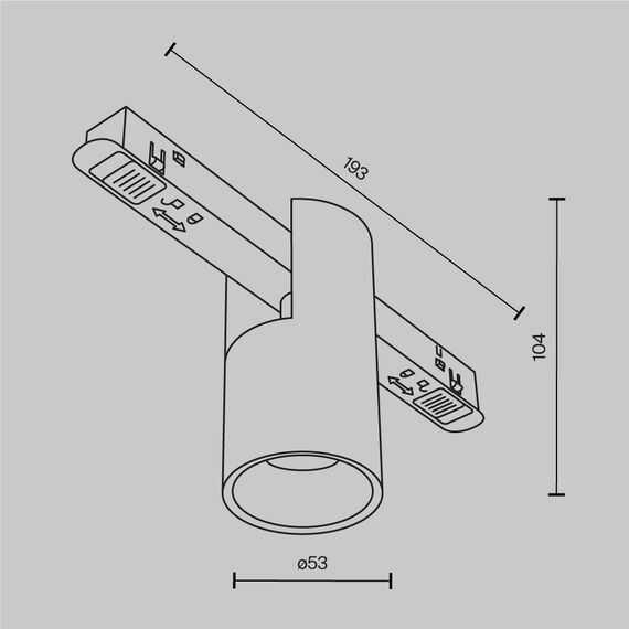 Bluetooth LED Прожектор за магнитна шина Exility-thin Alfa TR122-4-7W-DS-W Maytoni 7W 2700K-6000K | Osvetlenieto.bg Bluetooth LED Прожектор за магнитна шина Exility-thin Alfa TR122-4-7W-DS-W Maytoni 7W 2700K-6000K | Osvetlenieto.bg